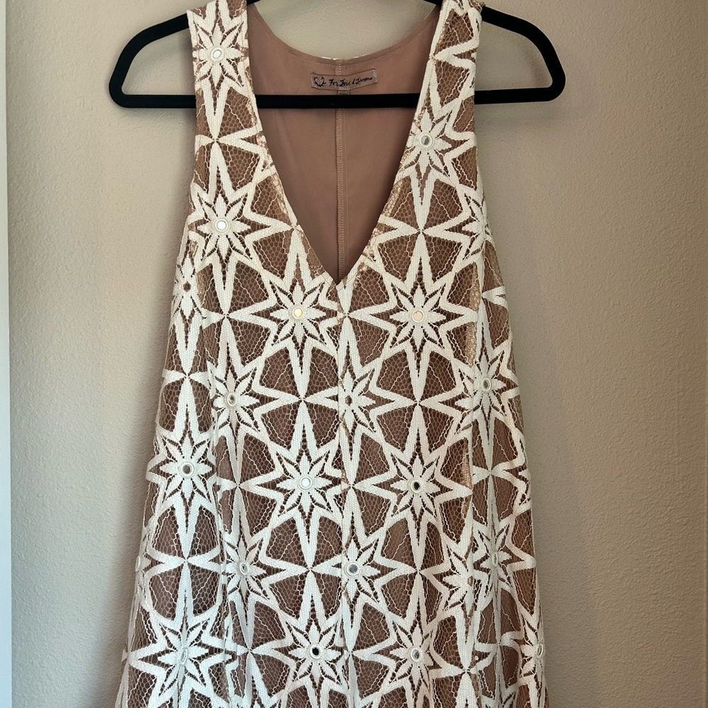 For Love and Lemons star mini dress